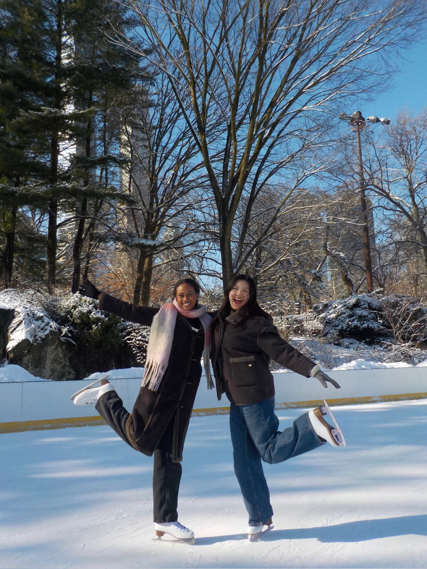 grew up a figure skater!